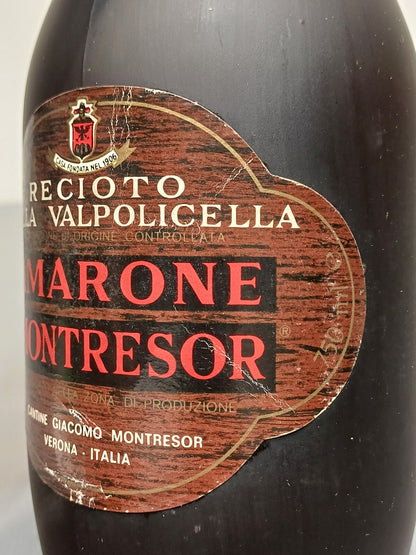 Amarone Montresor 1981 Recioto della Valpolicella Giacomo Montresor bott..75 cl