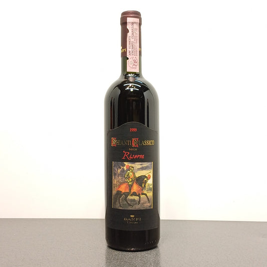 Banfi Montalcino 1999 Riserva Chianti Classico bott. 75 cl 13%