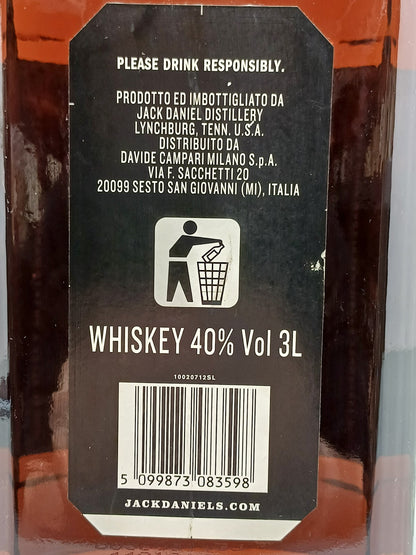 Whisky Jack Daniel’s Old No.7 Tennessee bott. 3 litri anni 2000