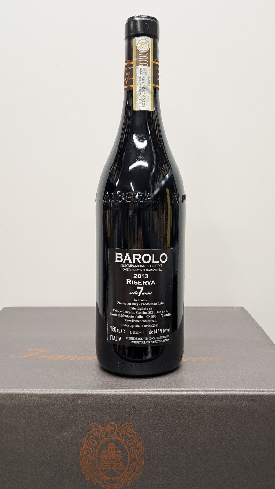 Barolo Franco Conterno 2013 Riserva 7 Anni 6 bottiglie 75 cl 14,5%
