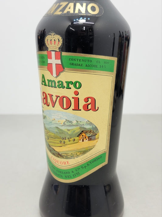 Amaro Savoia Cinzano 1970s Liquore bott. 1 litro 34%