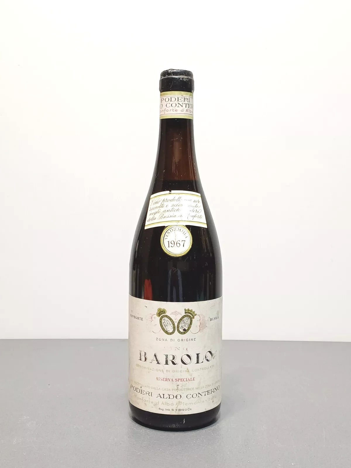 Barolo Aldo Conterno 1967 Bussia Riserva Speciale Monforte D'alba bott. 72 cl