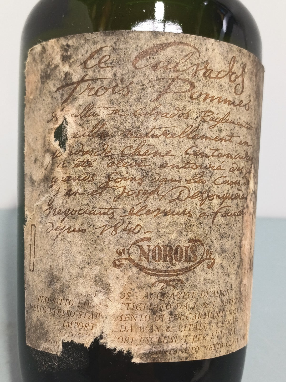 Calvados Norois La Pomme anni 80 bott.75 cl