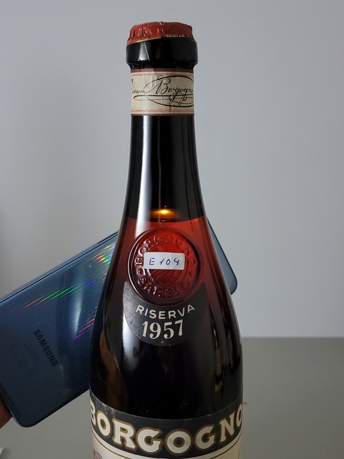 Barolo Borgogno Riserva 1957 Propri Vigneti Canubbi bott.72 cl 13.5%
