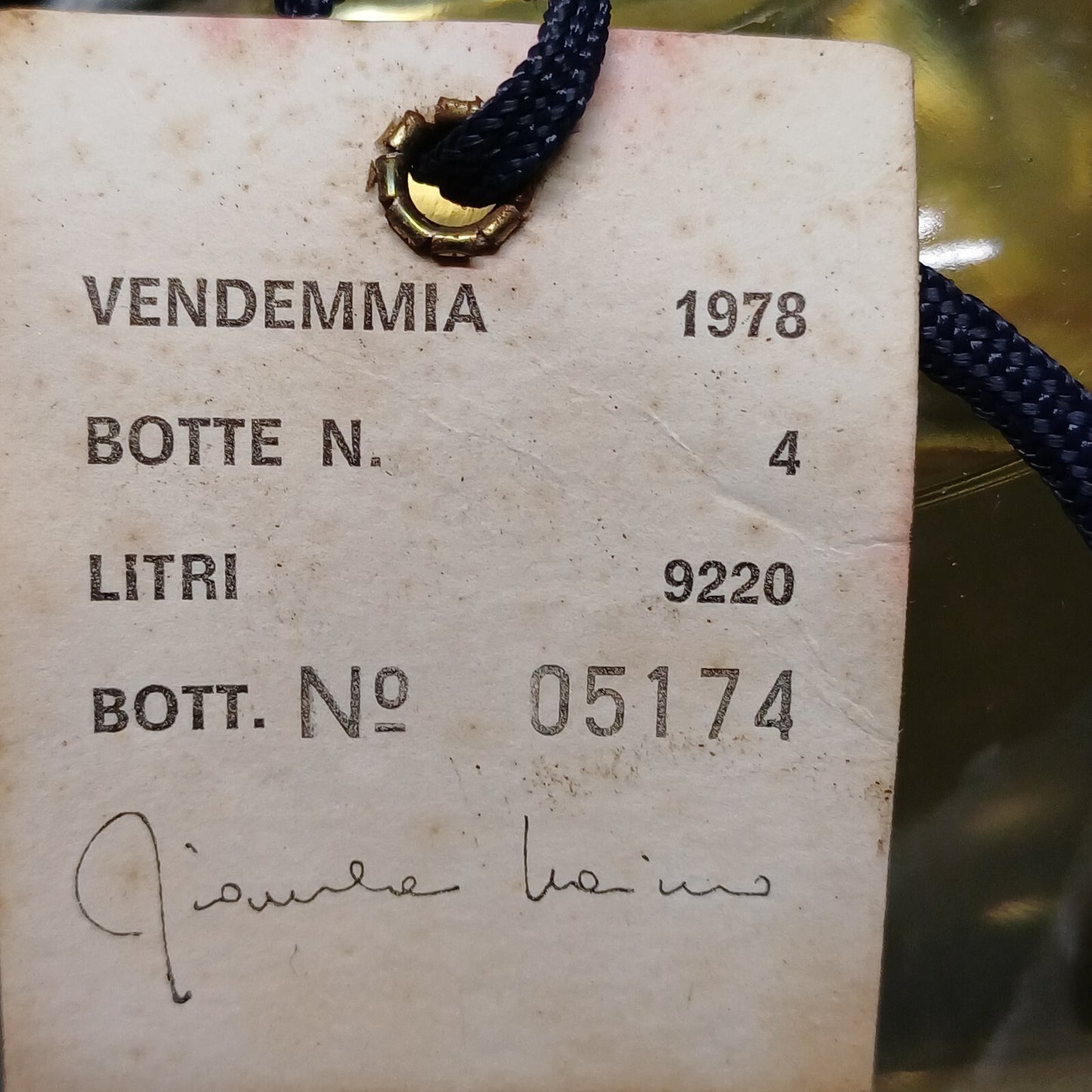 Grappa 1978 Nonino Vuisinar bott.75 cl 45%