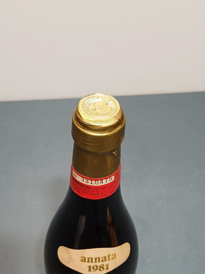 Barolo Priarone Franco 1981 Morsasco bott.75 cl 13%