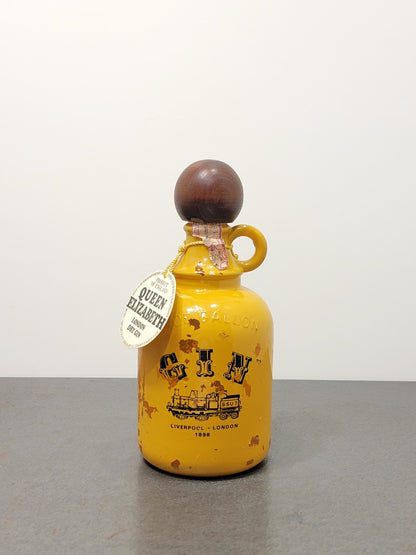 Gin Queen Elizabeth 1970s Duncan Gilbey & Matheson London Dry Gin bott.75 cl 40%