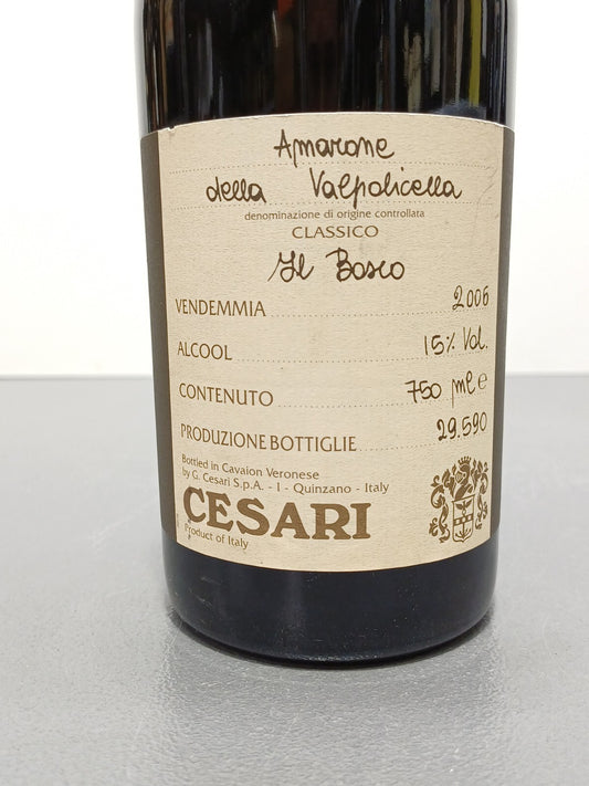 Amarone 2006 Cesari  il Bosco Amarone Della Valpolicella Classico bott..0.75 cl