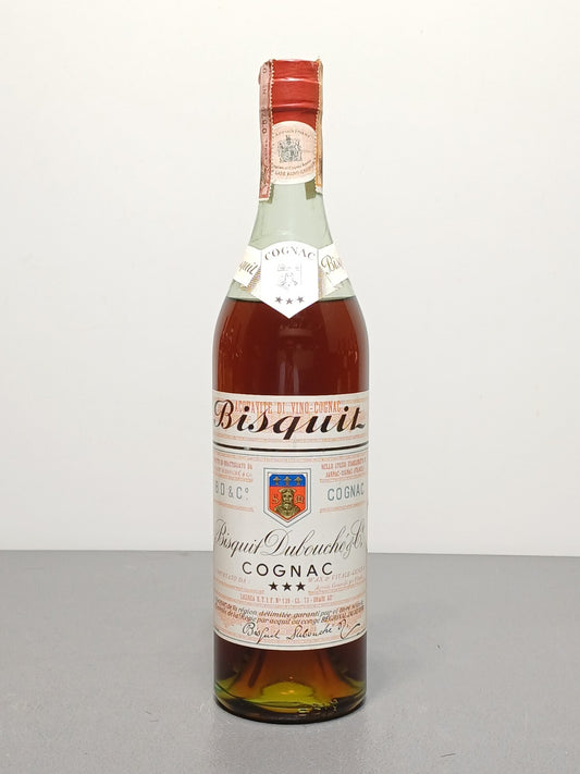 Cognac Bisquit Dubouche 1950s 3 Stars bott.73 cl 40%