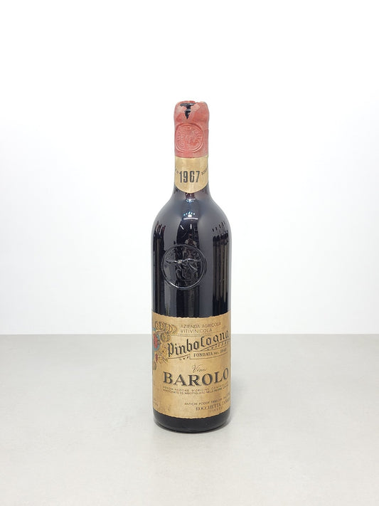 Barolo Pinbologna 1967 Rocchetta Tanaro bott.72 cl 13,8%