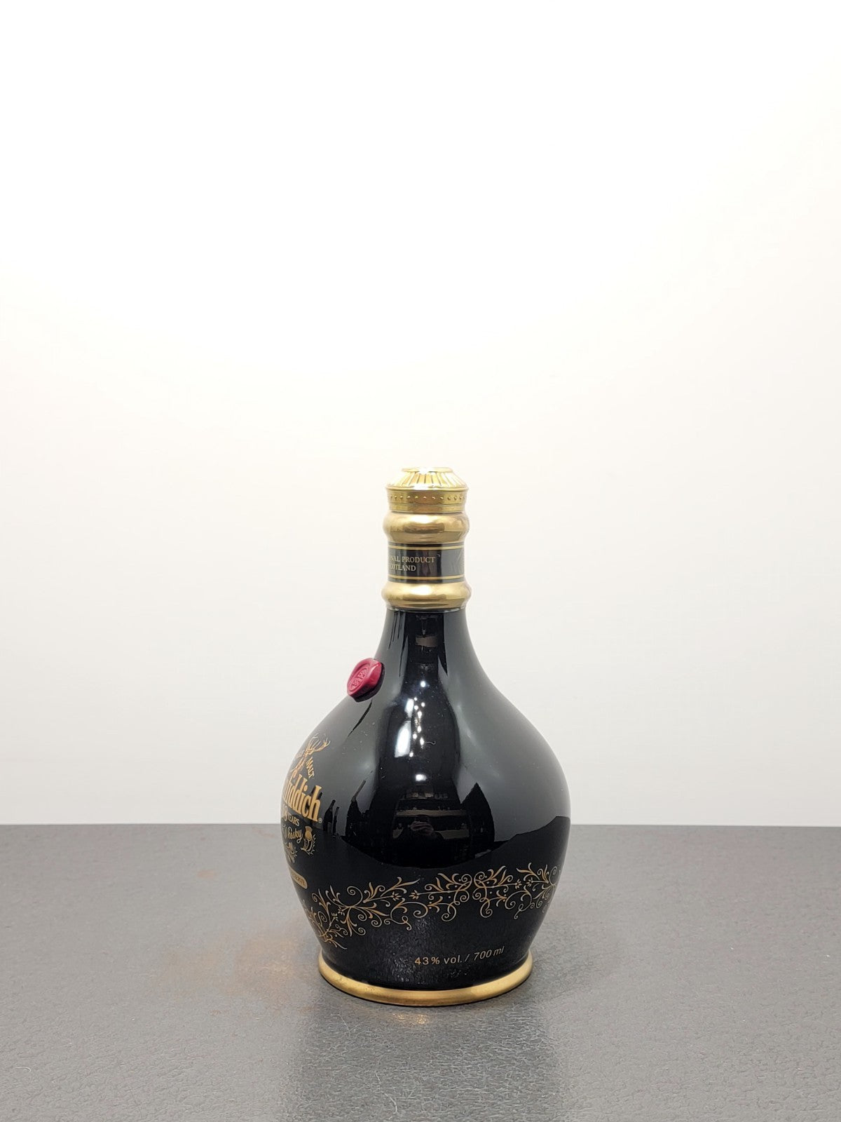 Whisky Glenfiddich 18 years Ancient Reserve Black 1980s Single Malt b.70 cl 40%