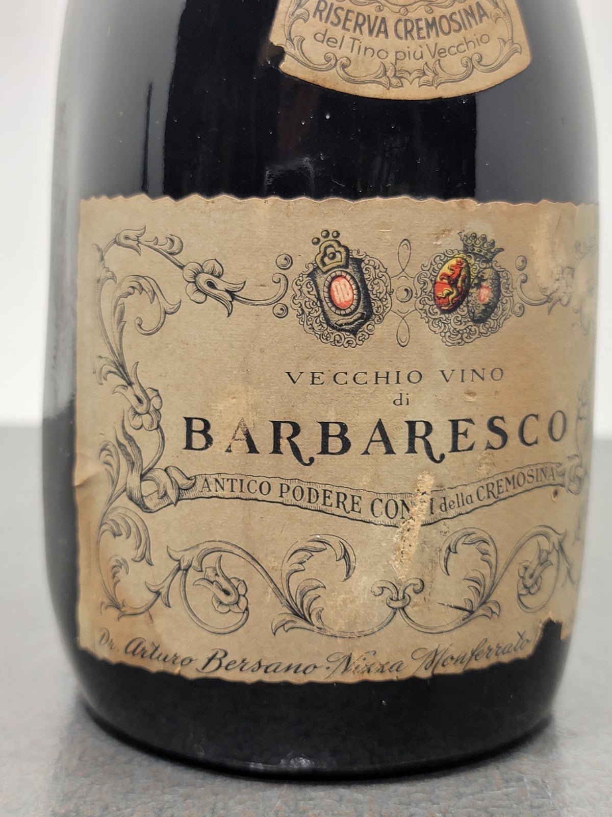 Barbaresco Bersano 1952 Riserva Cremosina Nizza Monferrato bott..75 cl 13.5%