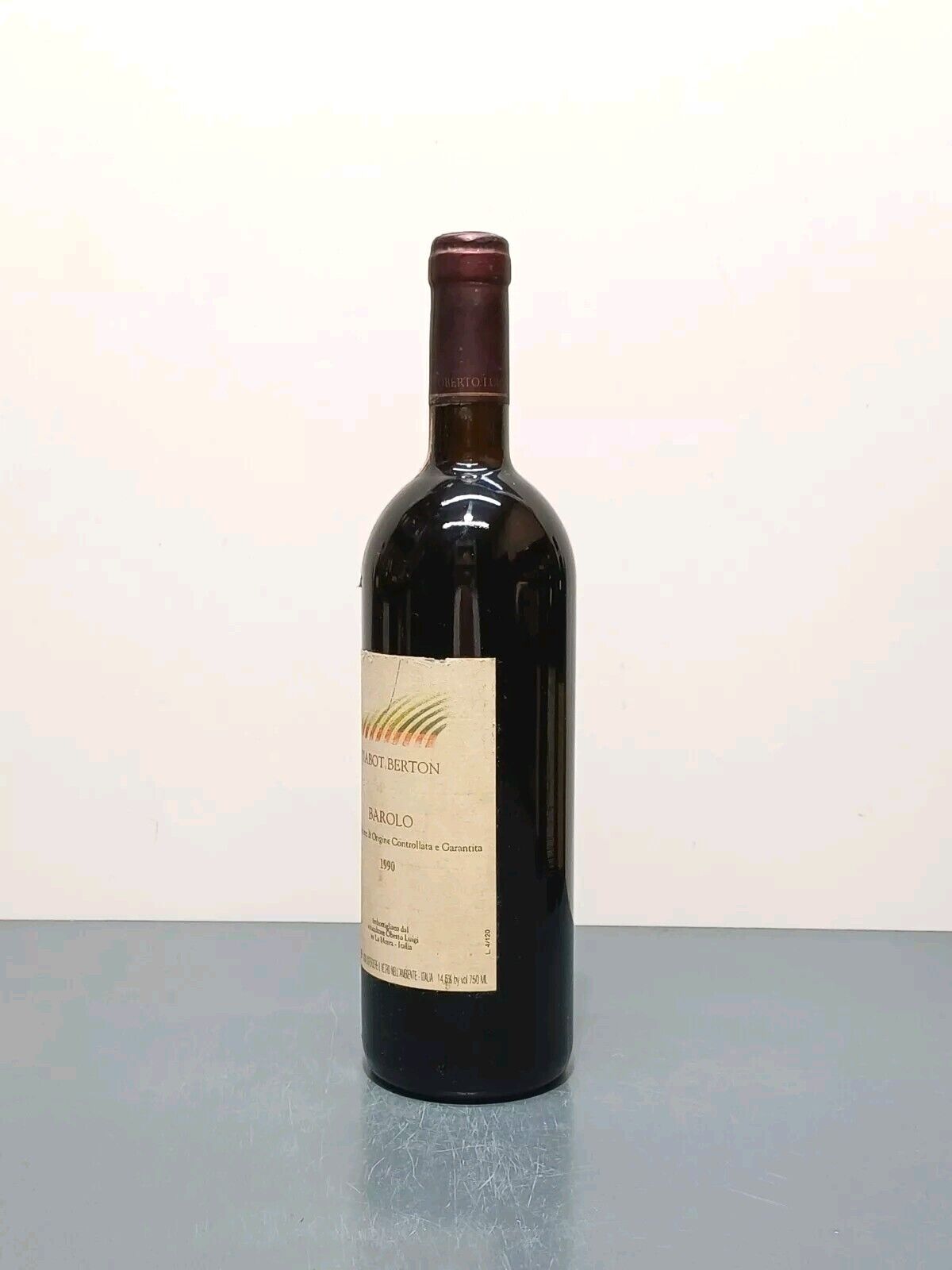Barolo 1990 Ciabot Berton Oberto Luigi La Mora bott.75 cl
