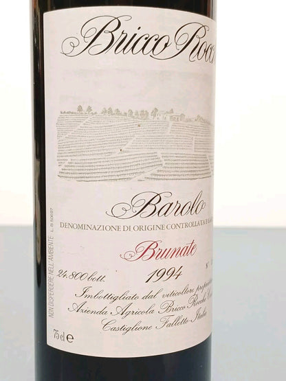 Barolo Bricco Rocche 1994 Brunate Ceretto Castiglione Falletto bott.75cl 13.5%