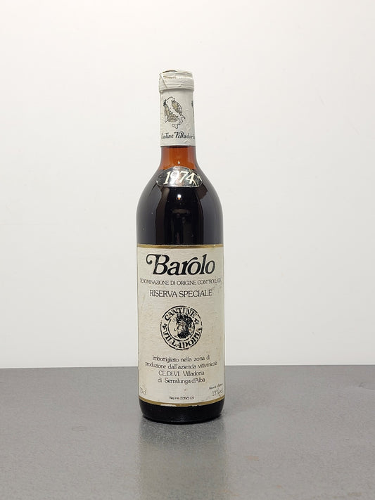 Barolo Villadoria 1974 Riserva Speciale Serralunga D'alba CE DI VI 75 cl 13%