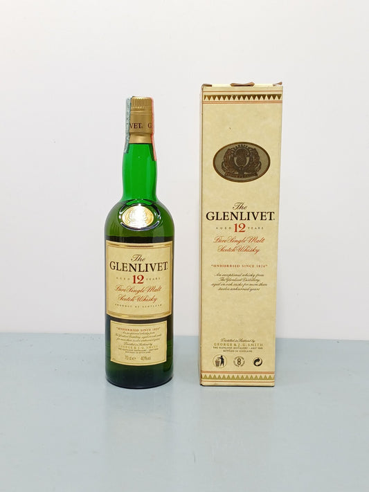 Whisky The Glenlivet 12 Y. 1990s Pure Single Malt Scotch Whisky bott.70 cl 40%