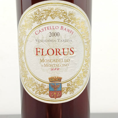 Florus 2000 Moscadello Castello Banfi Montalcino bott.50 cl 14%