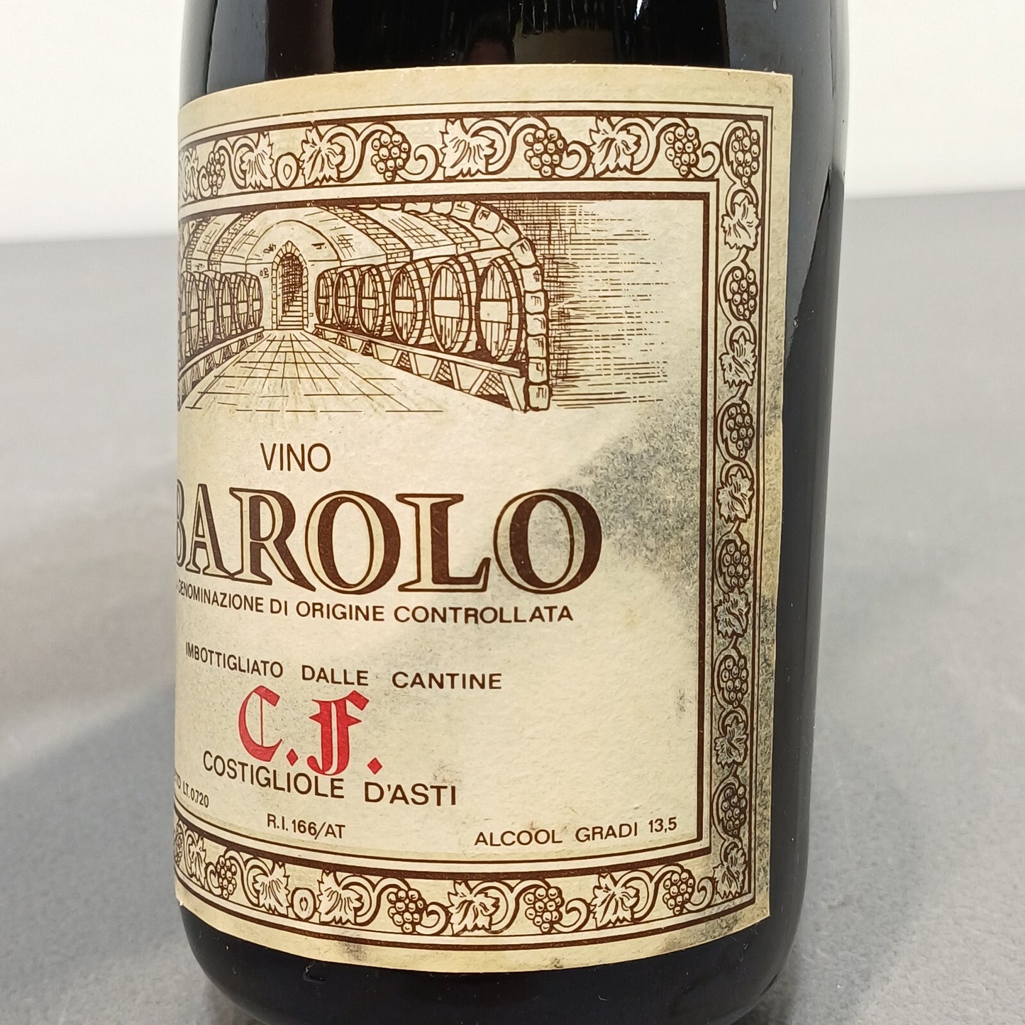 Barolo 1971 Costigliole D'asti C F bott.72 cl 13%