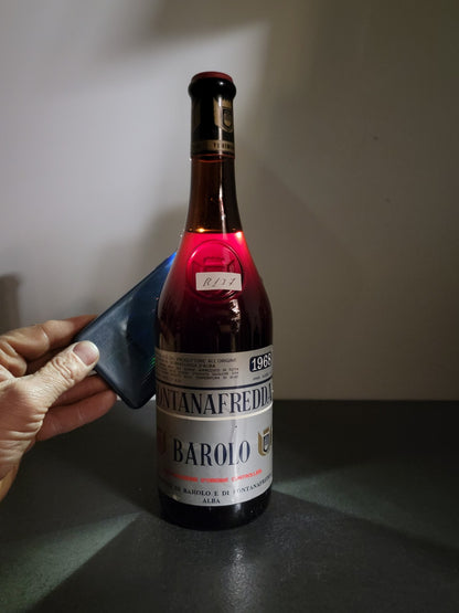 Barolo Fontanafredda 1968 Serralunga D'Alba bott.72 cl 13.5%