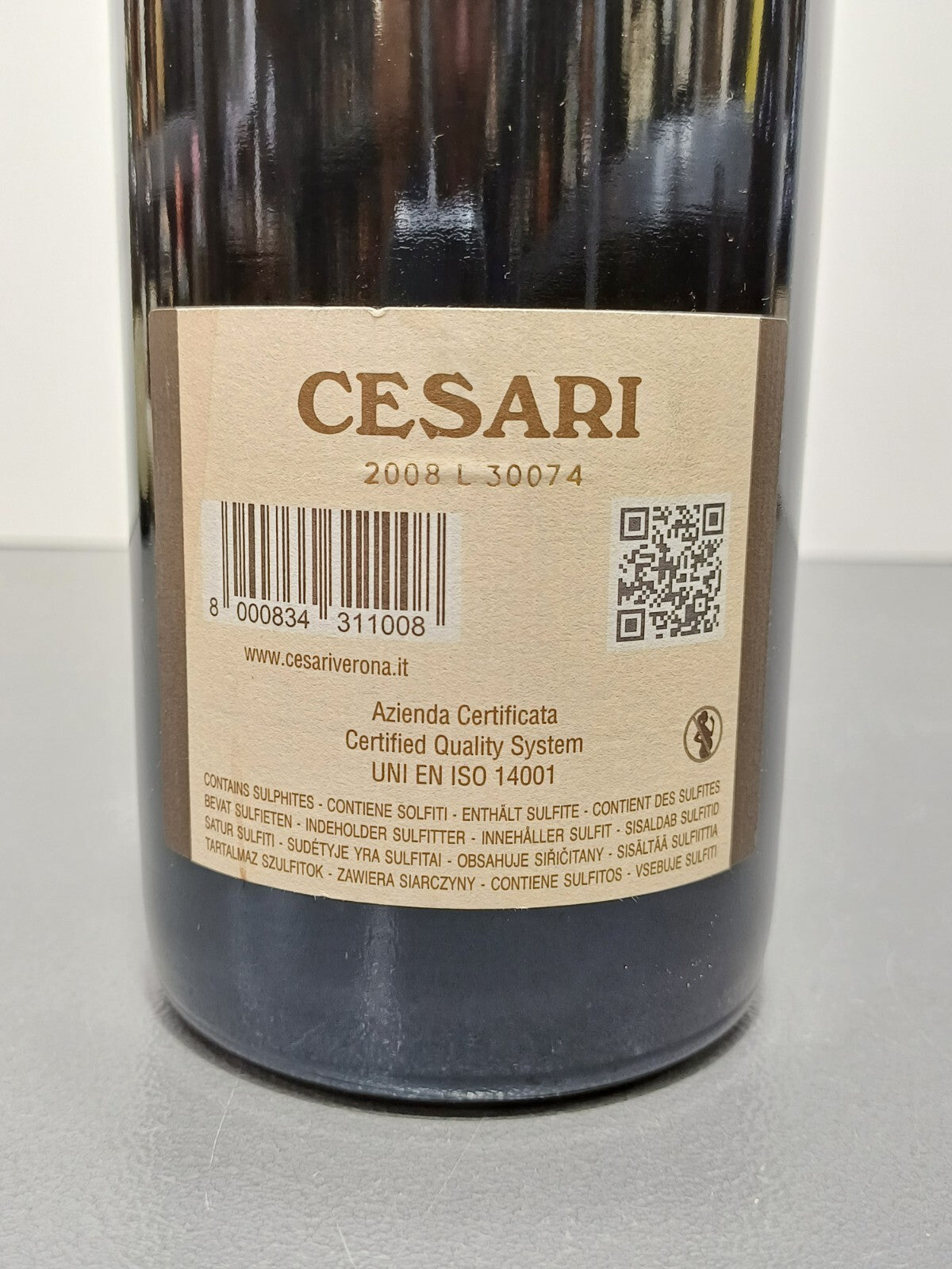 Amarone della Valpolicella Cesari il Bosco 2008 bott. 75 cl