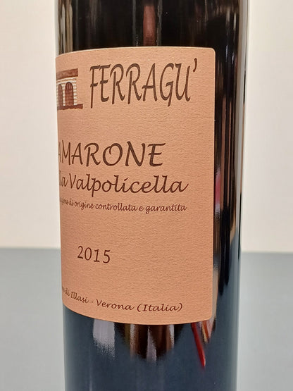 Amarone Ferragu Carlo 2015 Valpolicella bott..75 cl 17%