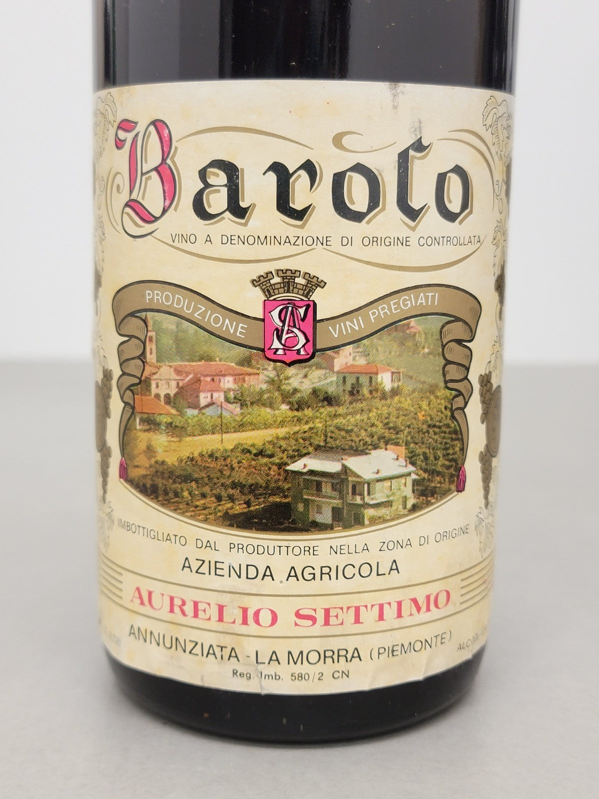 Barolo Aurelio Settimo 1970 Anuziata La Morra bott. 72 cl 13,5%