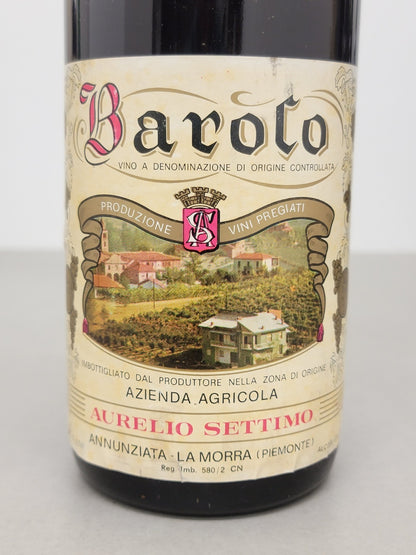 Barolo Aurelio Settimo 1970 Anuziata La Morra bott. 72 cl 13,5%