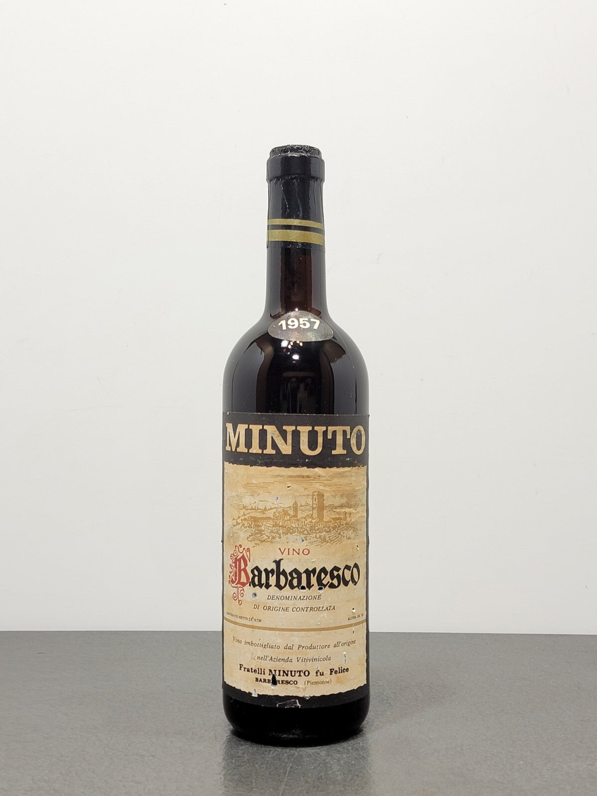 Barbaresco Minuto 1957 bott. 72 cl 13%