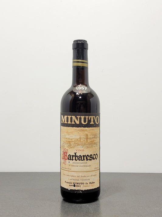 Barbaresco Minuto 1957 bott. 72 cl 13%