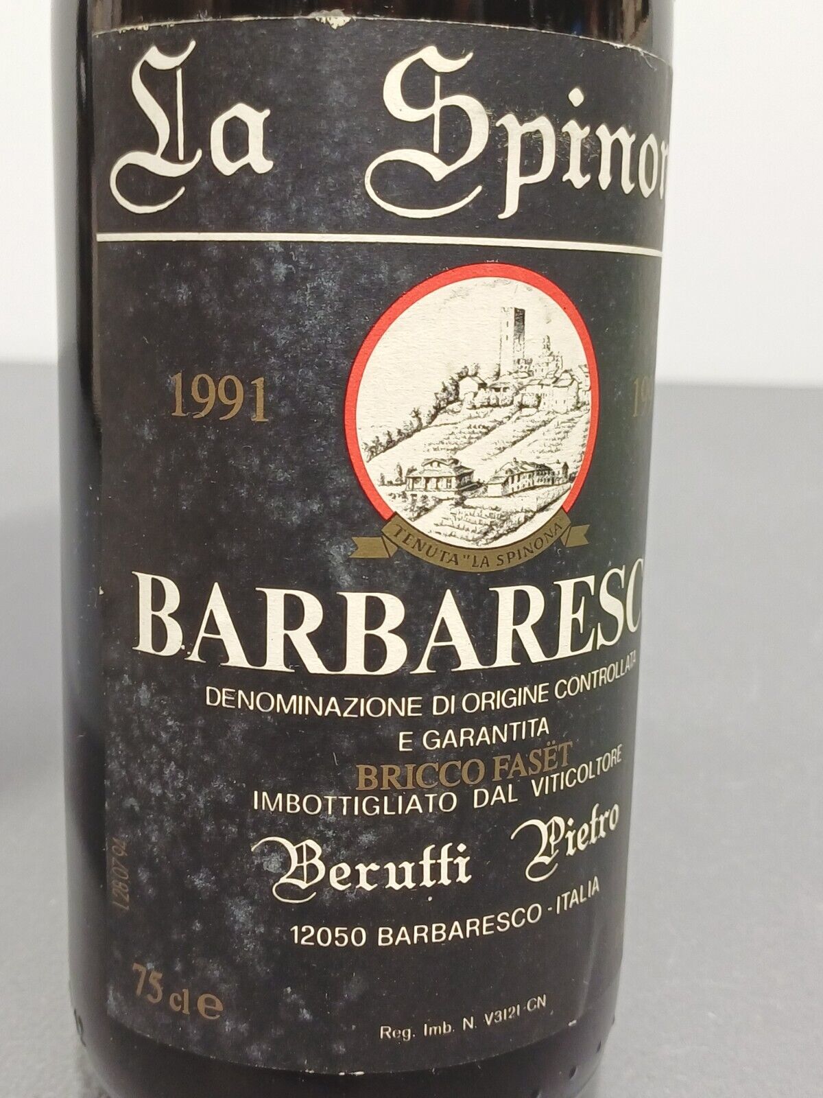 Barbaresco 1991 La Spinona Berutti Pietro & Figlio bott..75 cl