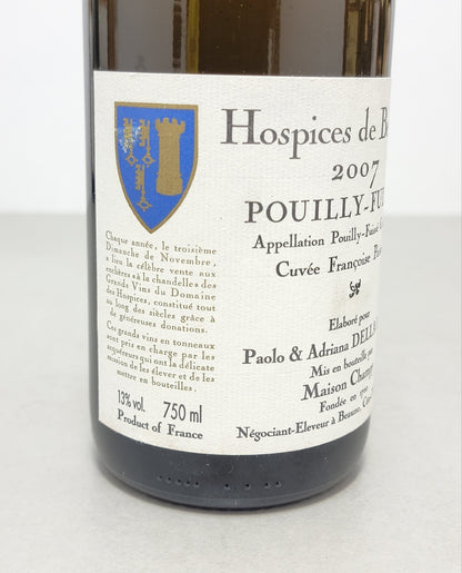 Hospices de Beaune Cuvée Pouilly 2007 Fuisse Francoise Poisard Cassa 75 cl 13%