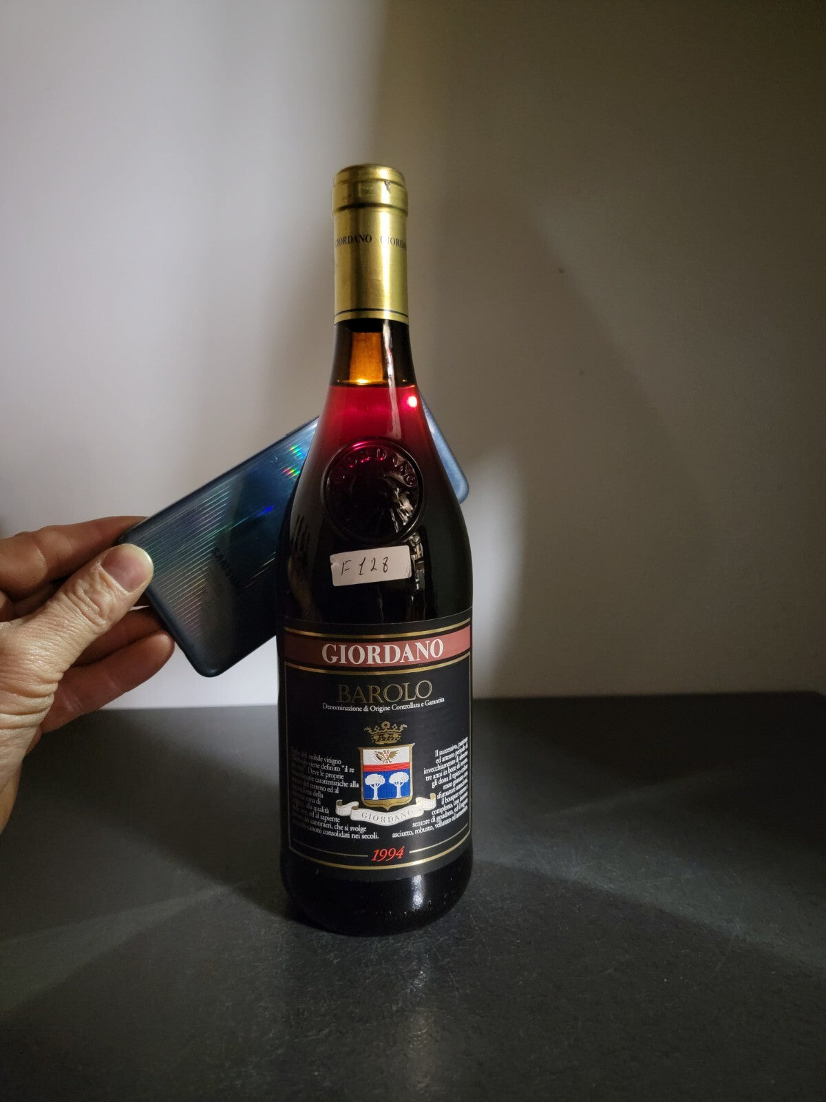 Barolo Giordano 1994 bott.75 cl 13%