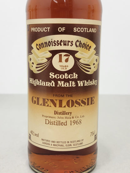 Whisky Glenlossie 17 years 1968 Connoisseurs Choice Gordon&Macphail 75 cl 40%