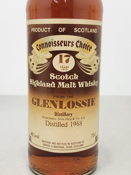 Whisky Glenlossie 17 years 1968 Connoisseurs Choice Gordon&Macphail 75 cl 40%