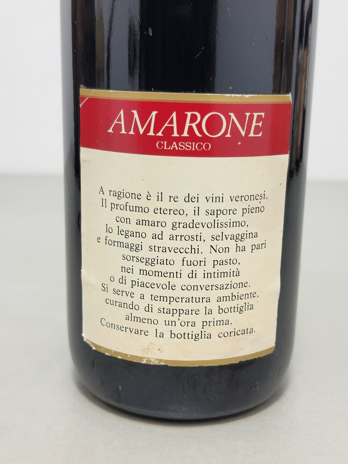 Amarone Scamperle 1974 Recioto Della Valpolicella bott. 75 cl 14,5%
