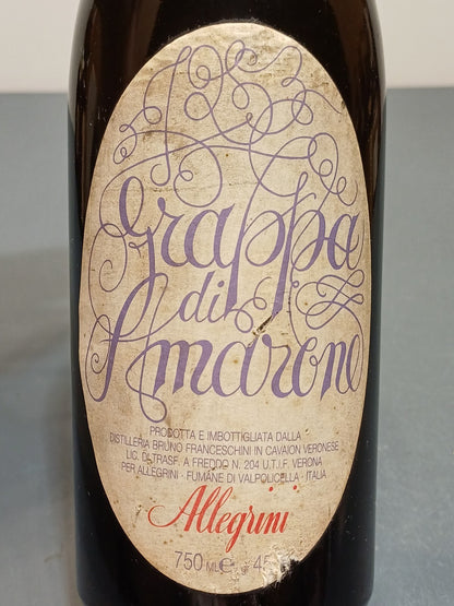 Grappa Allegrini Amarone Valpollicella bott. 75 cl