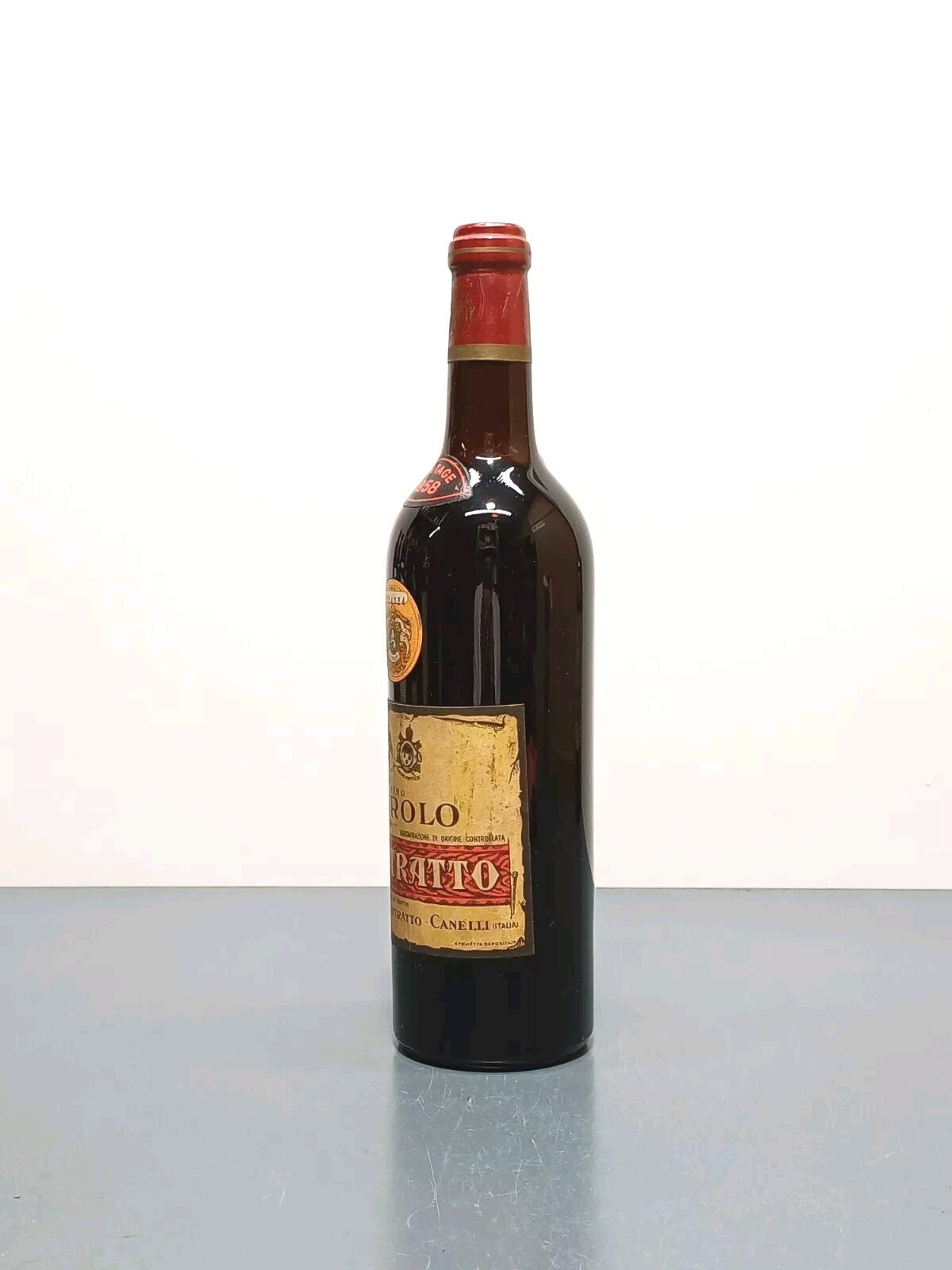 Barolo Contratto Giuseppe 1958 Canelli bott.72 cl