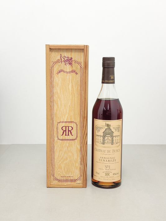 Armagnac Chateau Du Busca Tenareze N.1 Vieil Armagnac Cassa in Legno 70 cl 40%