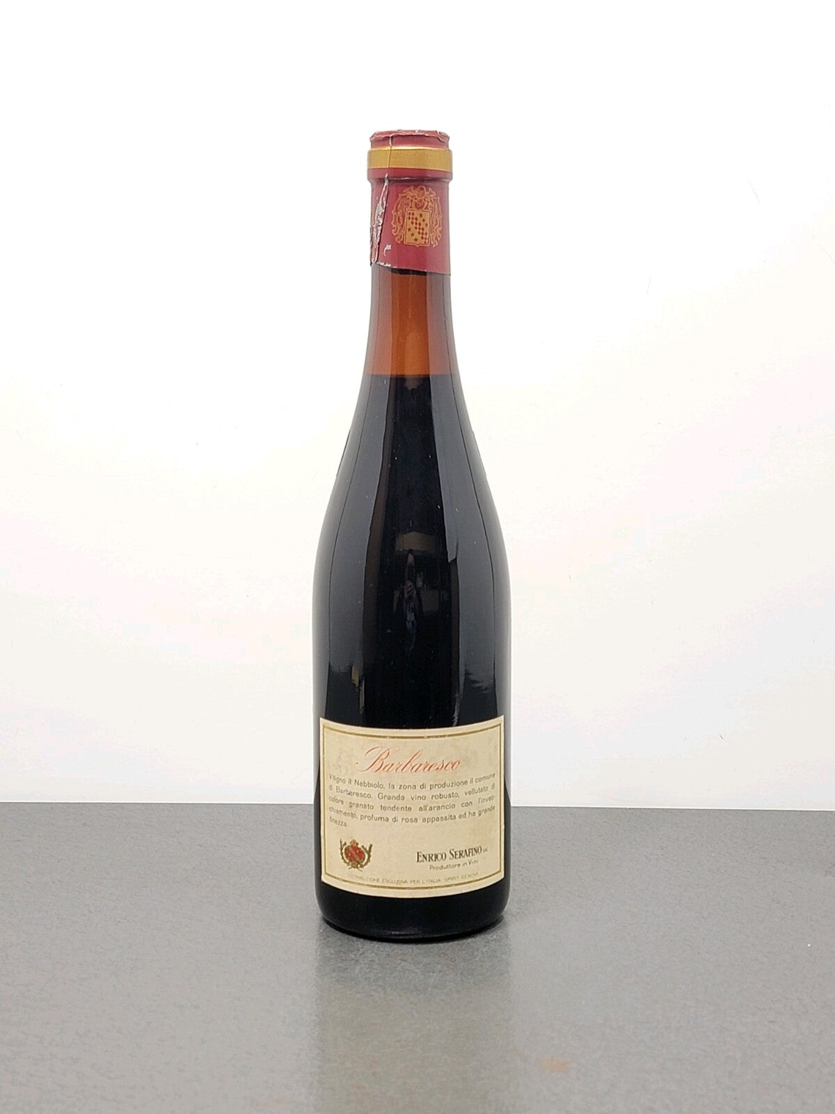 Barbaresco Serafino Enrico 1974 Canale D'alba bott.72 cl 13%