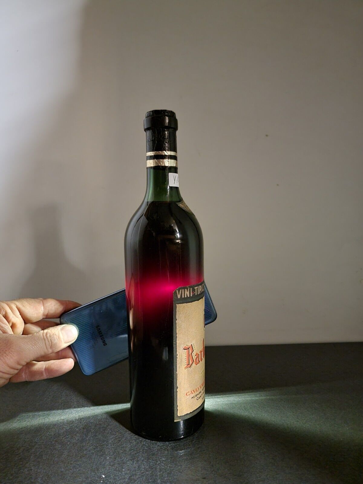 Barbaresco Cavo Valentino 1958  Cantine Derthona bott..70 cl 13.5%