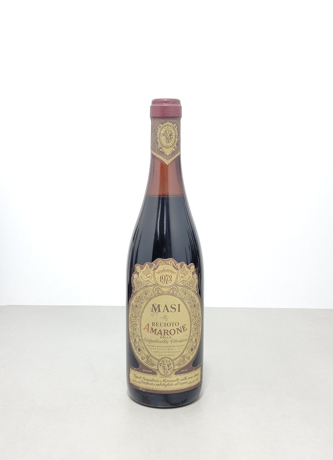 Amarone Masi 1973  Recioto Della Valpolicella Tenuta Masi bott..72 cl 15.5%