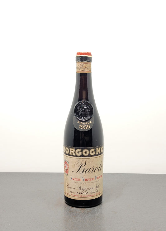 Barolo Borgogno 1959 Riserva bott.72 cl 13.5%