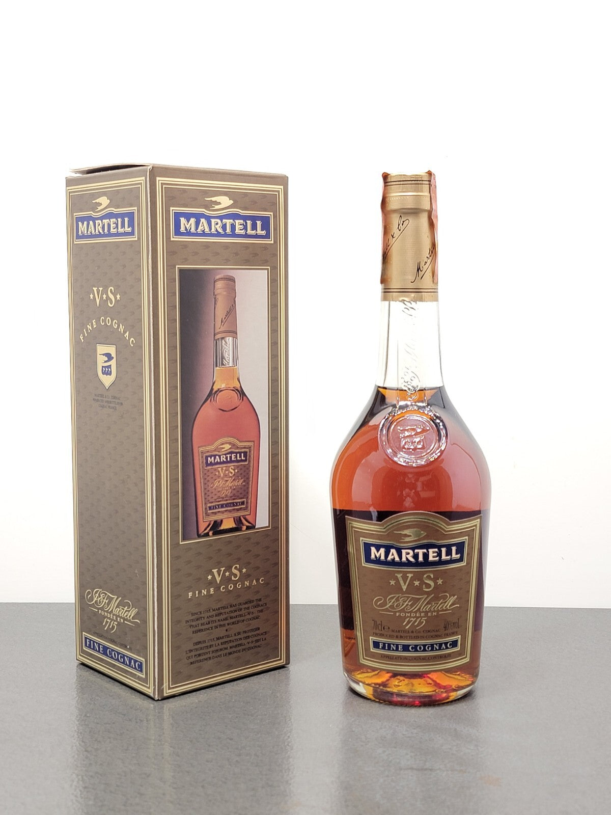 Cognac Martell V.S 1980s Fine Cognac bott.70 cl 40%