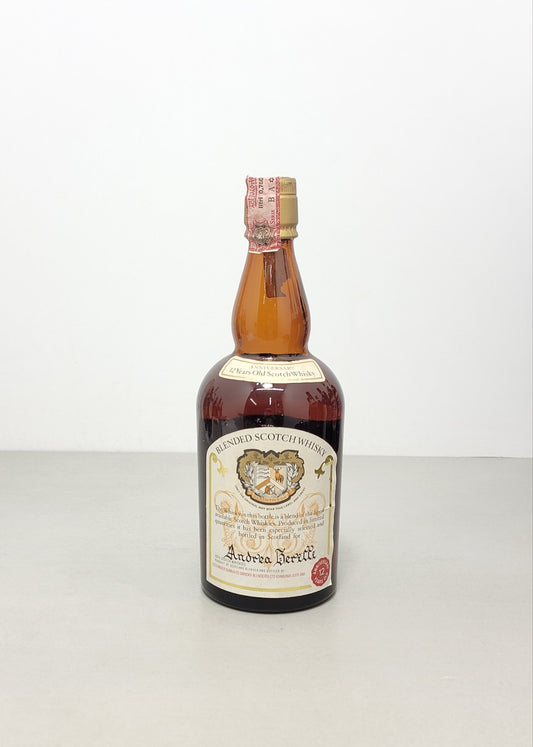 Whisky Slaintheva 12 years Anniversary Alexander Dunn 1970s Blended 75 cl 43%