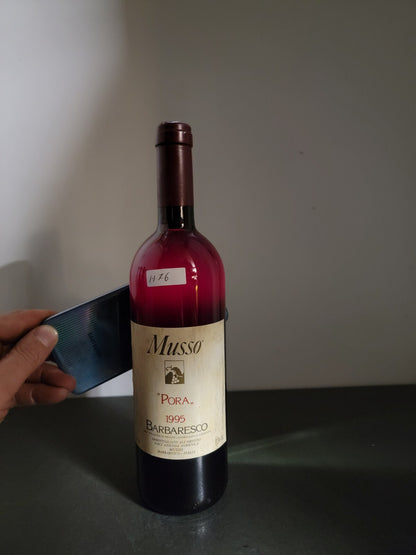 Barbaresco Musso Pora 1995 bott. 75 cl 13.5%
