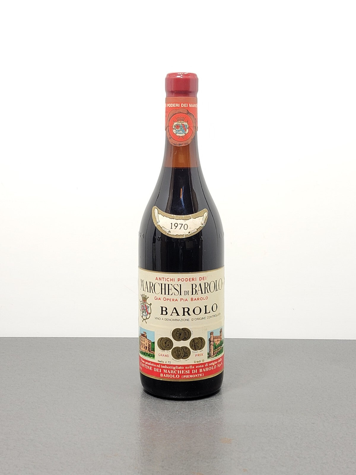Barolo Marchesi 1970 bott.72 cl 13%