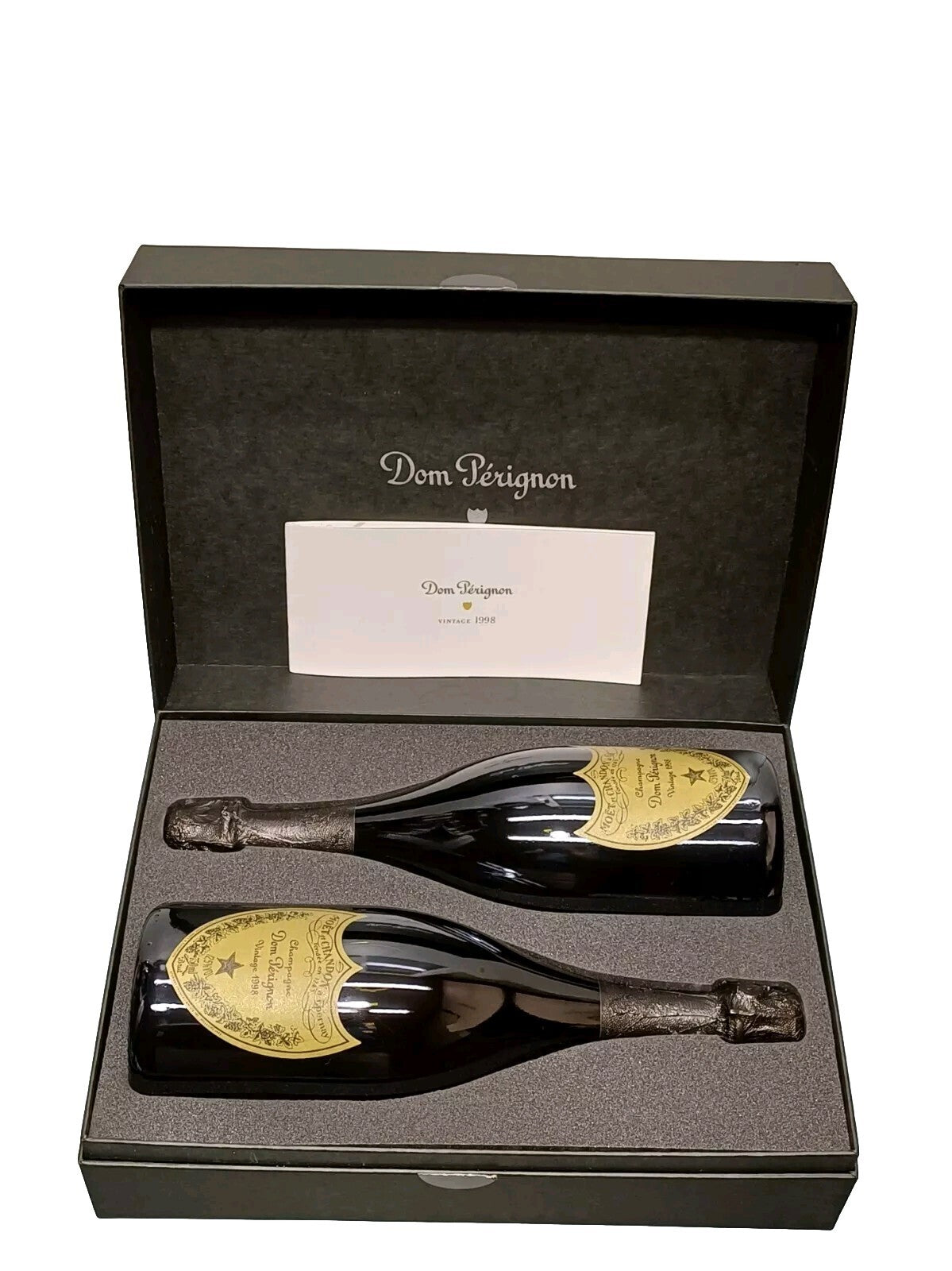Dom Perignon 1998 Champagne Box 2 bottle. 75 cl 12.5%