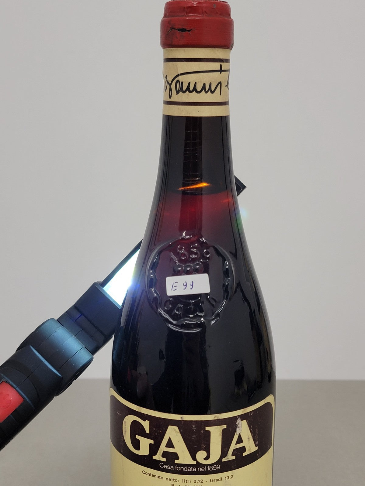 Gaja Barbaresco 1969 Vino Rosso bott.72 cl 13.2%