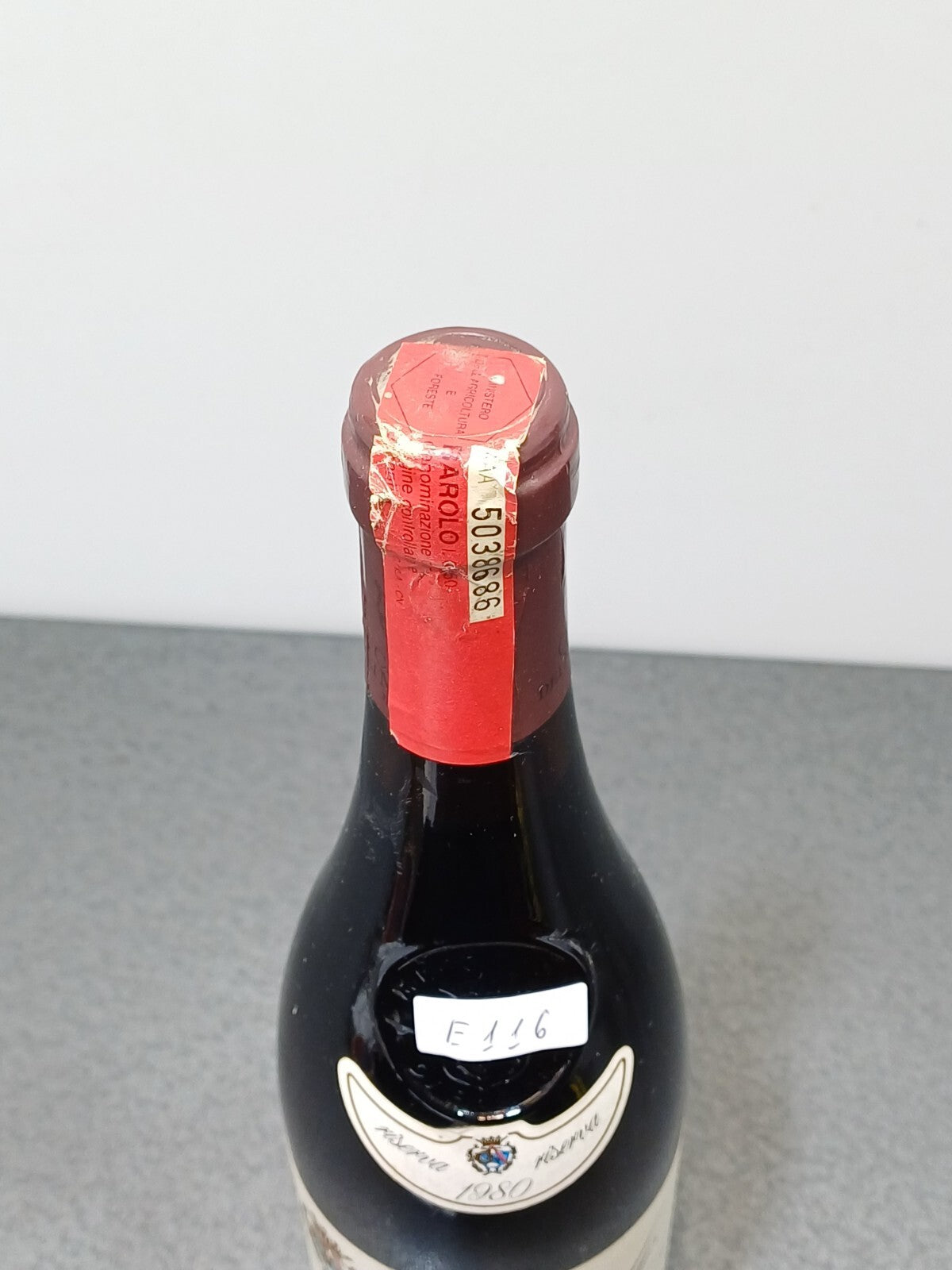 Barolo Marchesi Riserva 1980 Vigna Delle Brunate bott.0,75 cl 14%