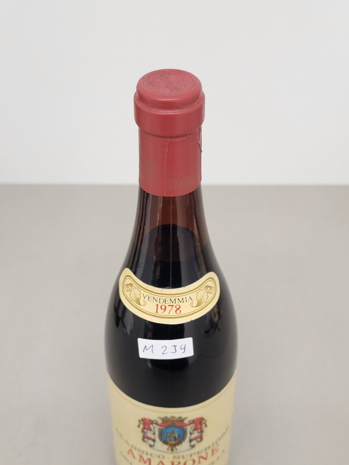 Amarone Sterzi 1978  Valpolicella Classico Superiore bott. 75 cl 14,2%